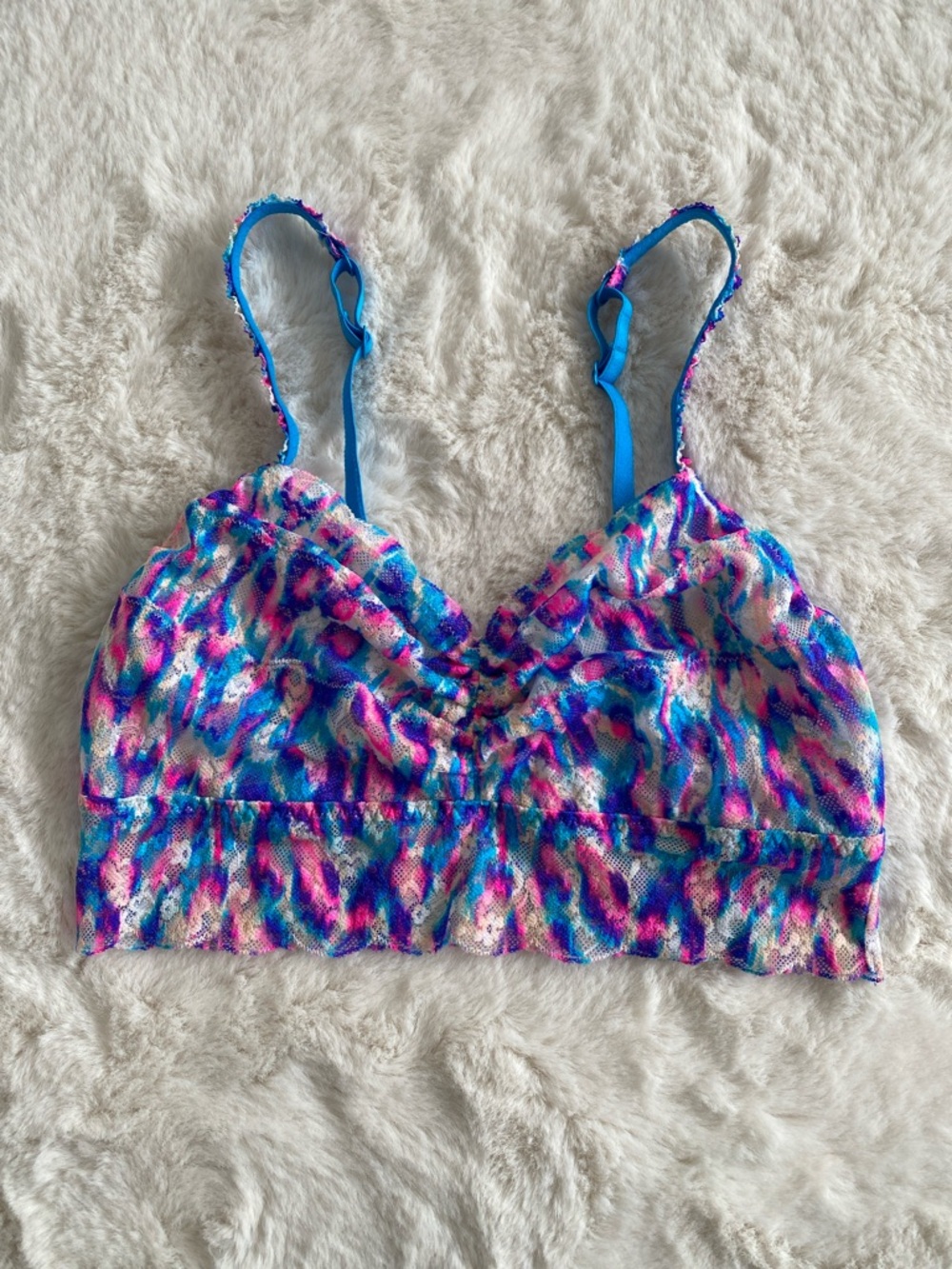 ❤️ Victoria’s Secret Pink Lace Bralette Top Size M